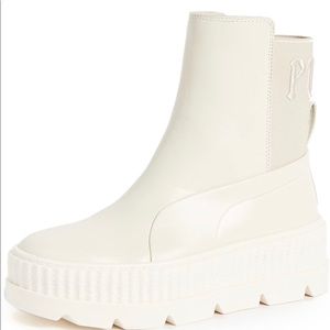 Fenty x Puma Sneaker Boots in Vanilla